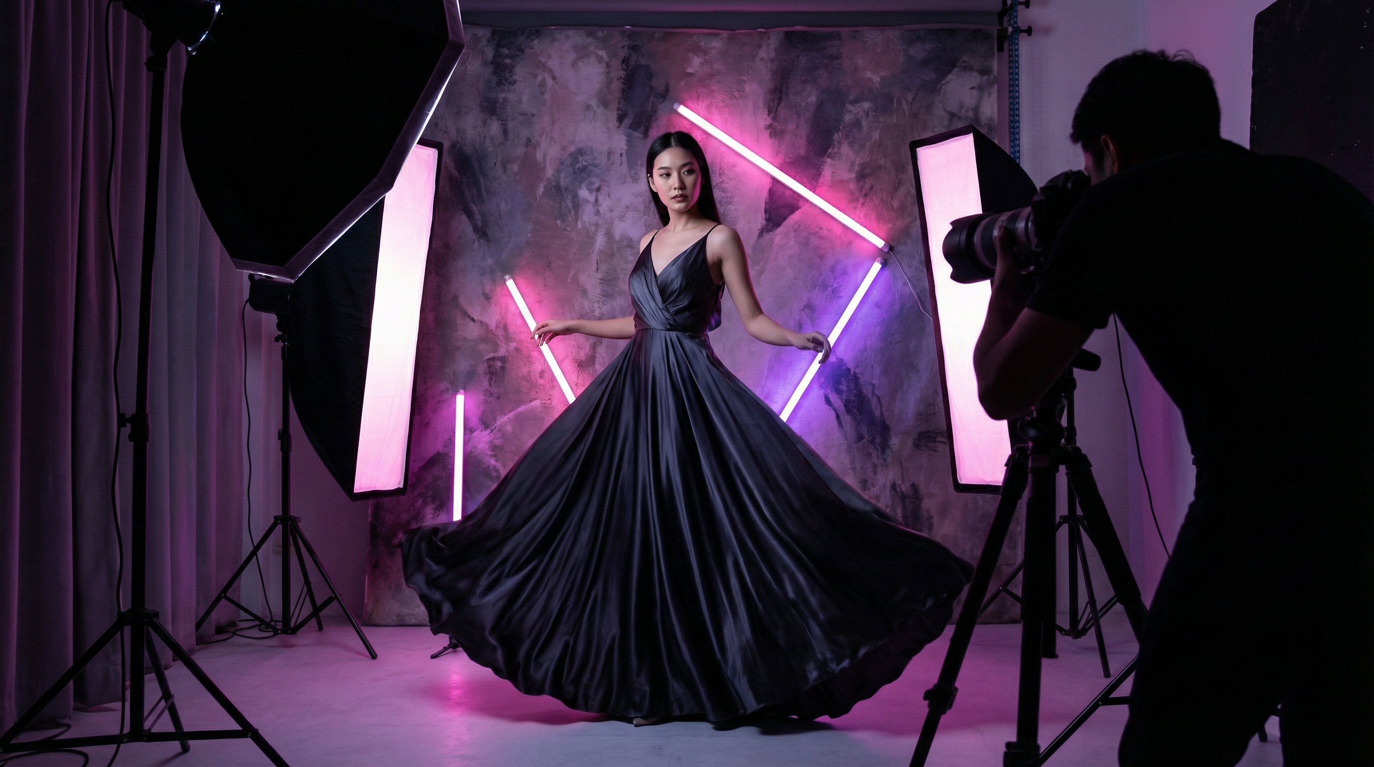 大象传媒时尚写真拍摄花絮视频